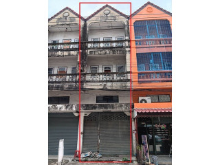 ขายอาคารพาณิชย์ 3 ชั้นครึ่ง หมู่บ้านจิตตกาญจน์  นนทบุรี