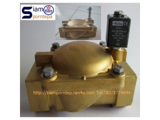 P-VE7322BGN00-24DC  Parker  Solenoid valve 2/2 size 2" ทองเหลือง แบบ NO หรือ แบบเปิด